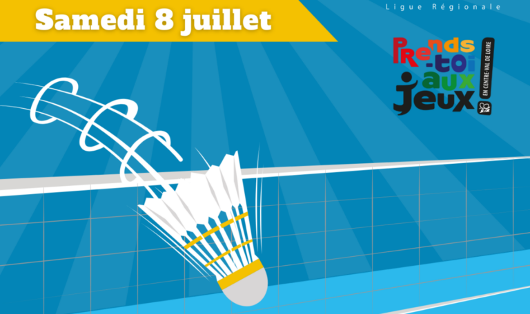 Animations badminton gratuites sur les Quais de Loire