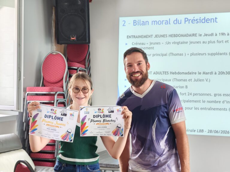 Bravo à nos jeunes pour leurs premières plumes